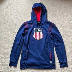 Nike Dri-Fit Men’s USA Hockey Hoodie. Blue. Excellent condition Size M.